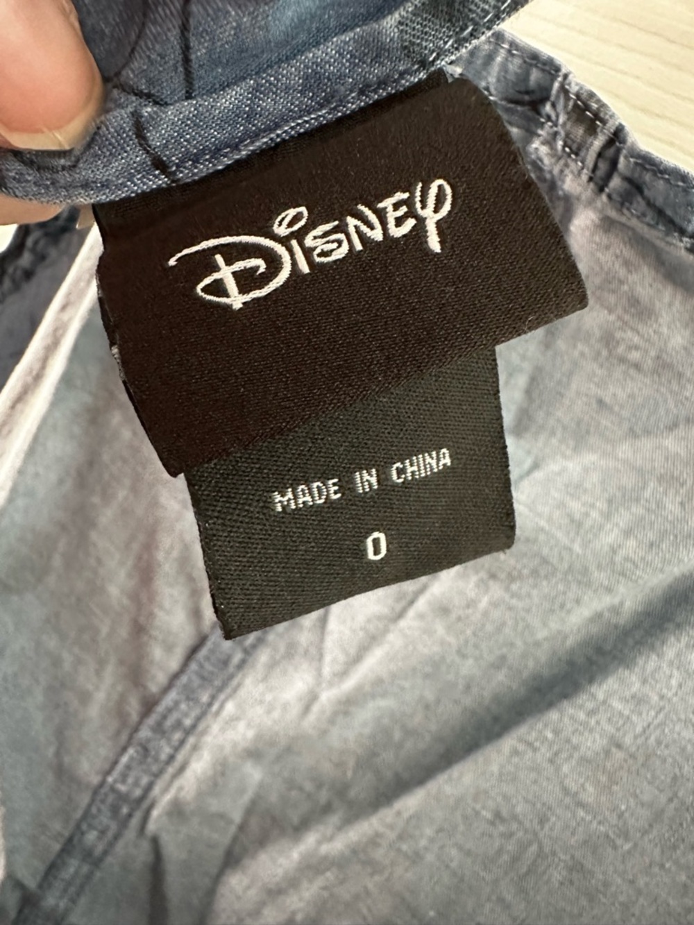 Torrid Disney Blue Denim Mickey & Friends Overall Romper - Picture 6 of 7